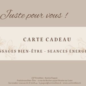 Carte Cadeau